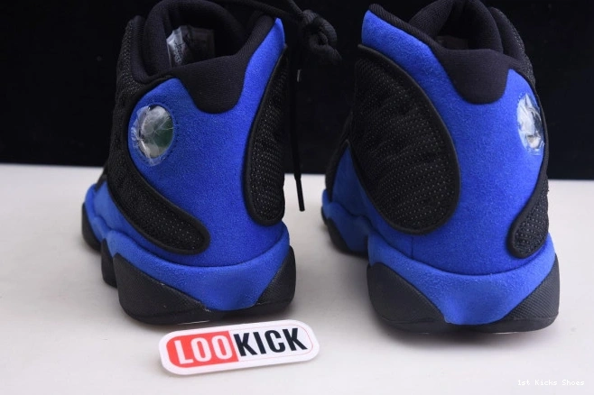 13 Hyper Black Royal Jordan Retro 414571- 714 Trendy 1219